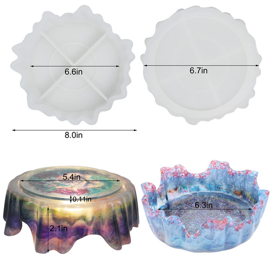 Abstract Dish Mold