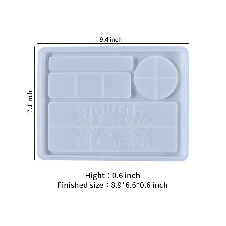 High Maintenance Rolling Tray Mold
