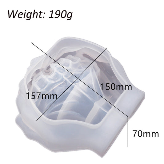 Open Hands Dish Mold