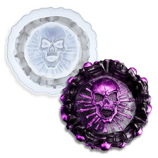 Skulls Ashtray Mold