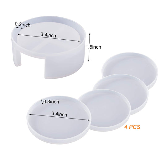 Round Coaster Set Mold